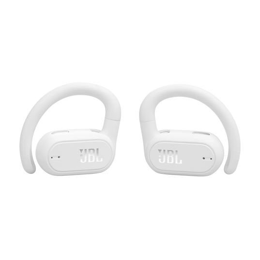 JBL Soundgear Sense - White - True wireless open-ear headphones - Front